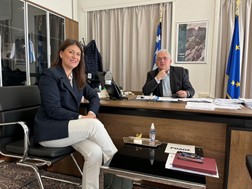 Συνάντηση Αλεστά - Χιονίδη για θέματα χρηματοδοτήσεων στον Δ. Τρικκαίων